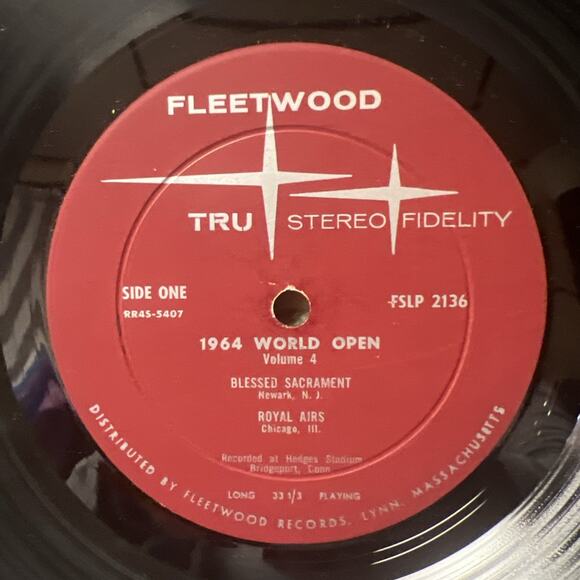 1964 World Open Drum and Bugle Corps Championships Vol 4 VInyl VG+ ULTRASONIC CL - Picture 3 of 6